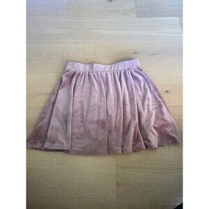 Pink Rose Brand Light Bluch Pink Velvet Velour Skirt Woman’s Medium M